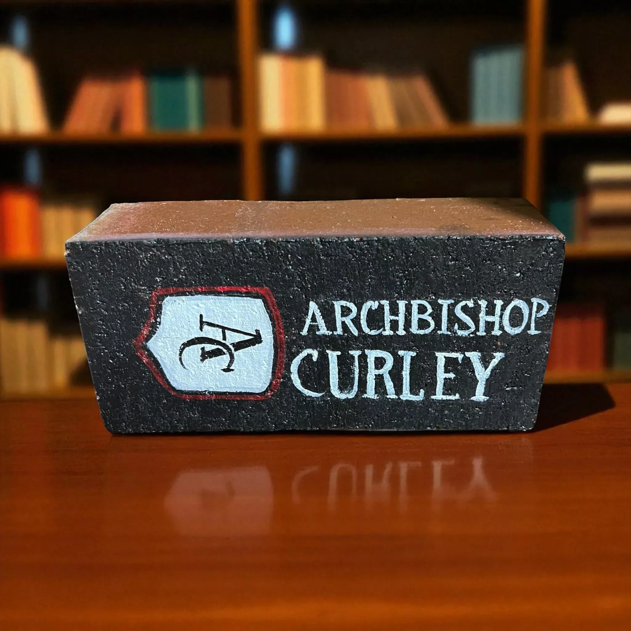 Linda Amtmann Hand Painted Brick-Curley