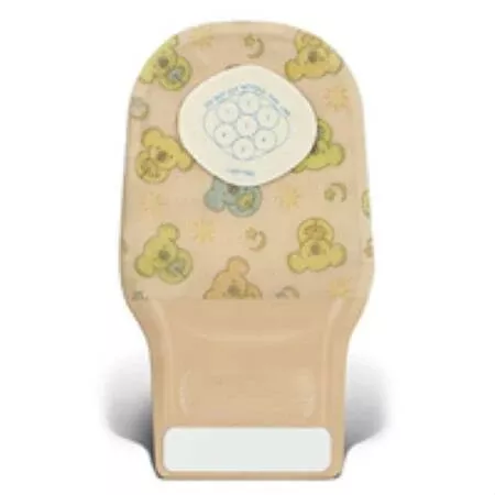 Little Ones One-Piece Drainable Transparent Ostomy Pouch, 4 Inch Length, 0 to 23 mm Stoma, 10 ct