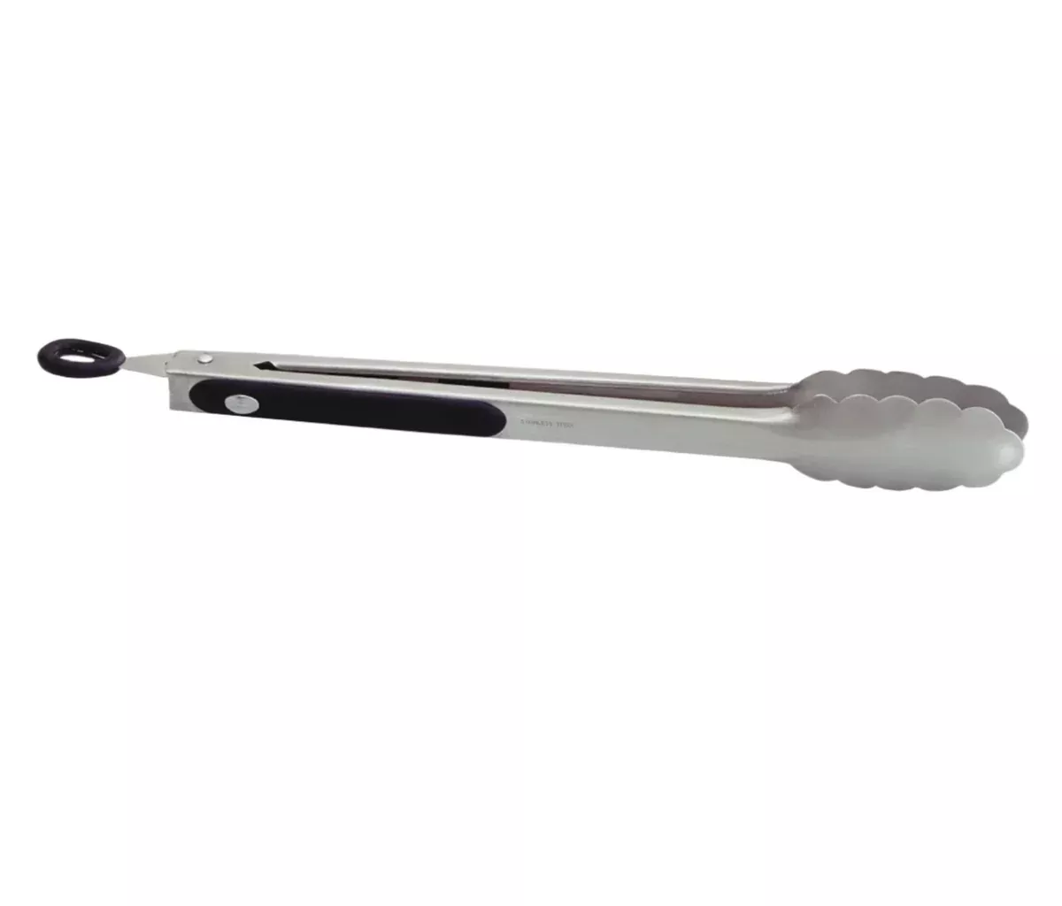 Locking Tongs, Stainless Steel 12" Medium - Each
