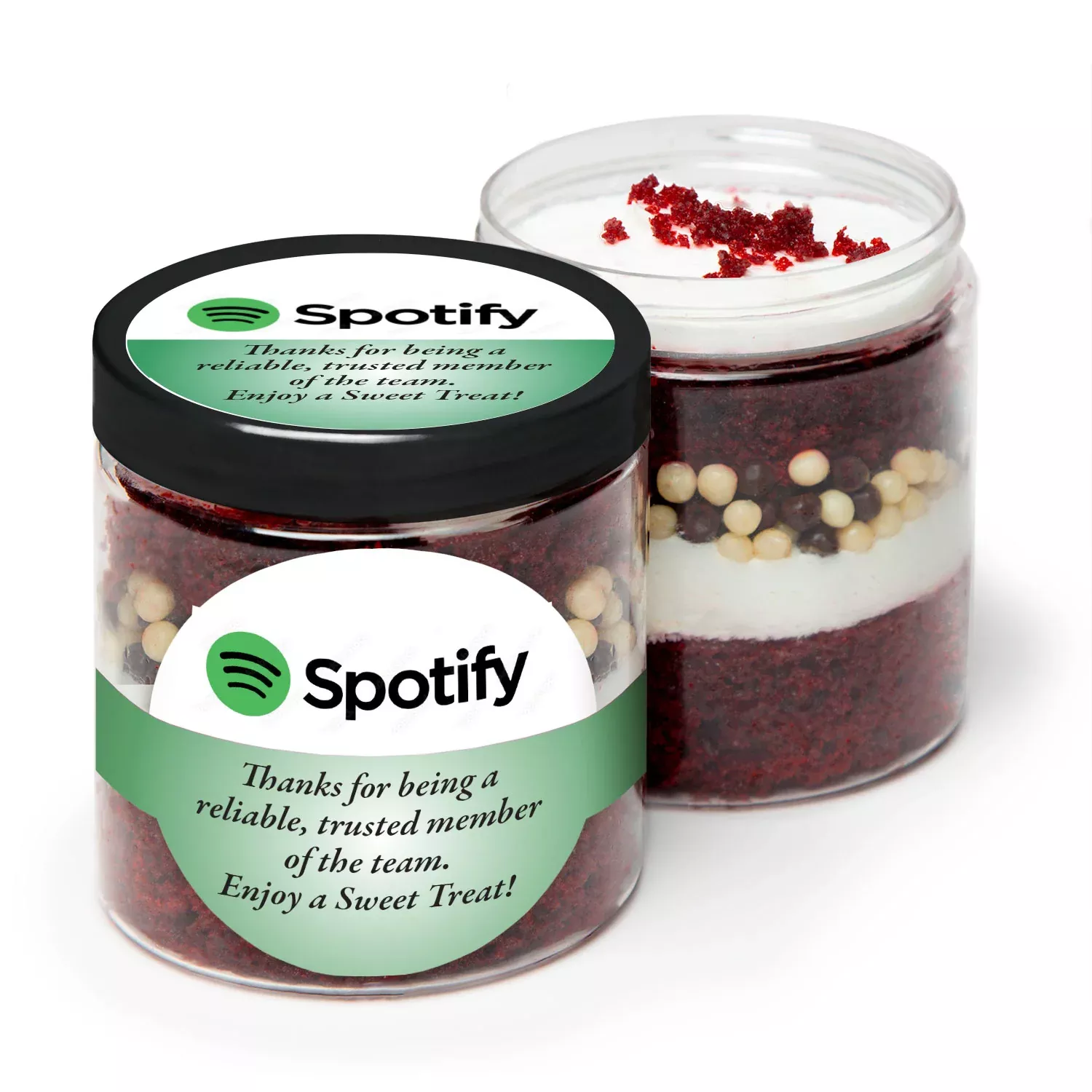 Logo Upload & Message - Incredible Cake in a Jar
