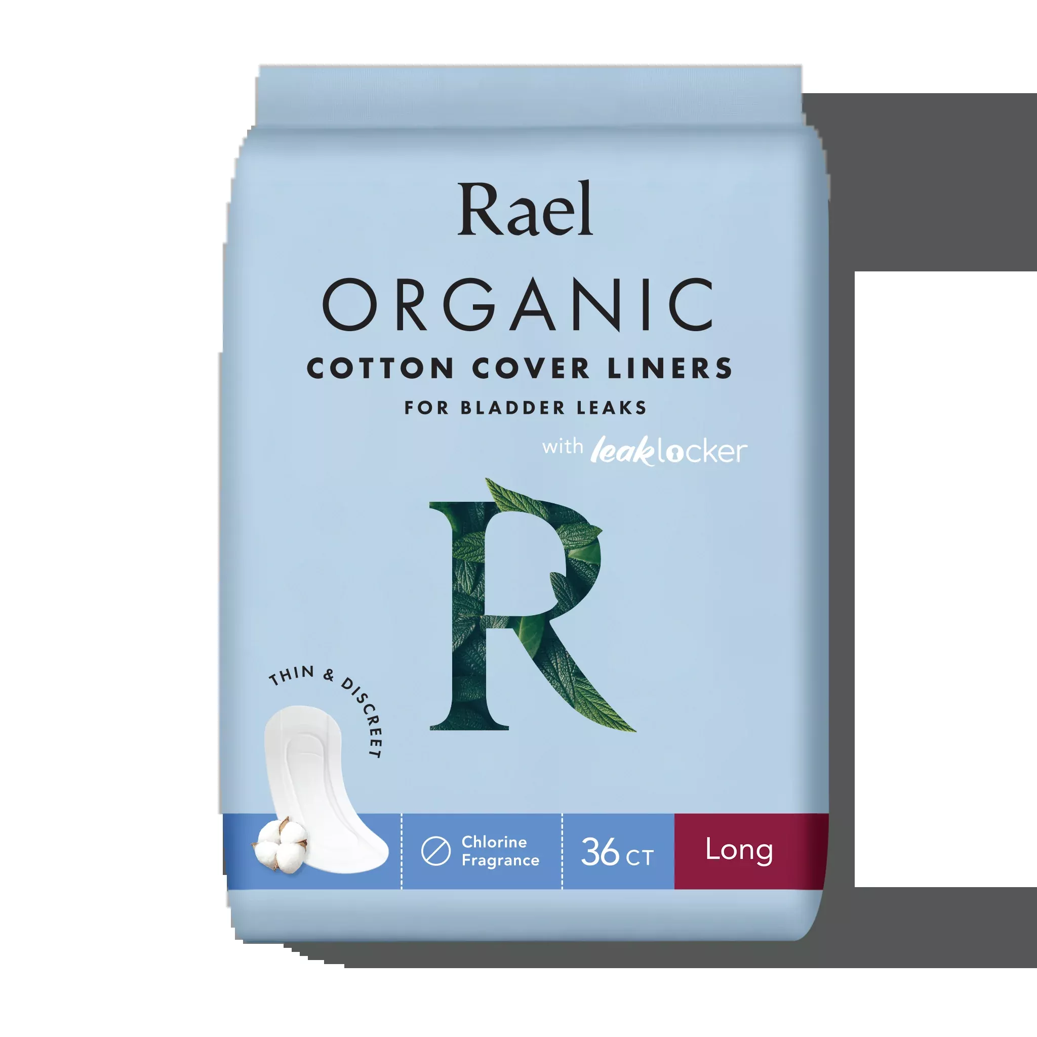 Long Organic Cotton Cover Incontinence Liners