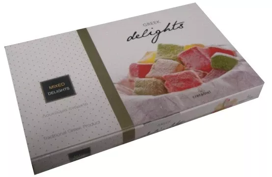 Loukoumi Delights with Mixed Flavor (Cretamel) 300g