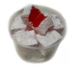 Loukoumi Rose Flavor, 1lb Deli Cup