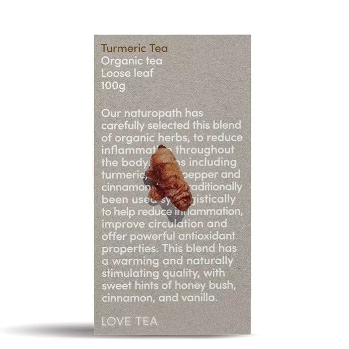 Love Tea Turmeric Tea Loose Leaf Box | 100g