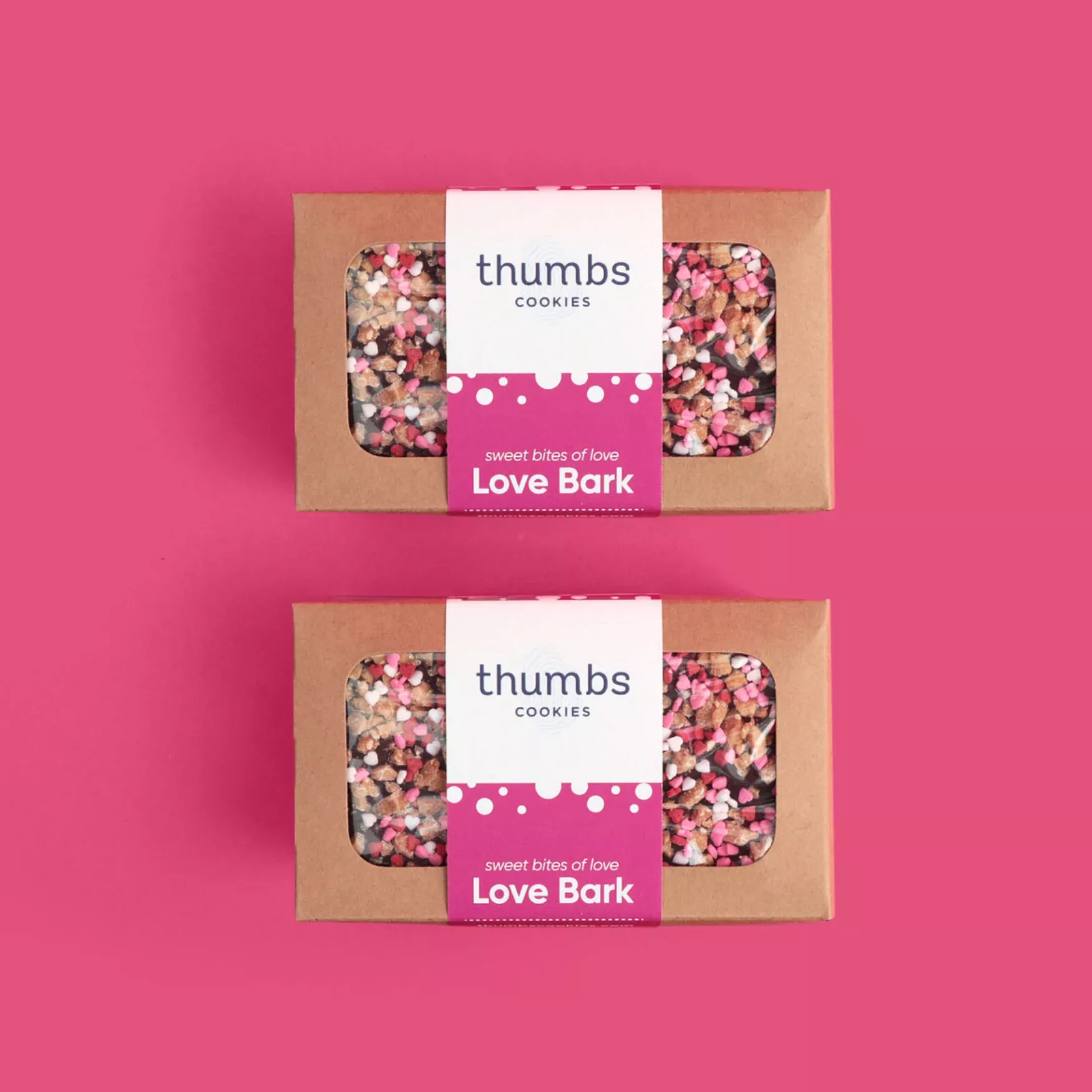 “Love” Toffee Cookie Bark Set