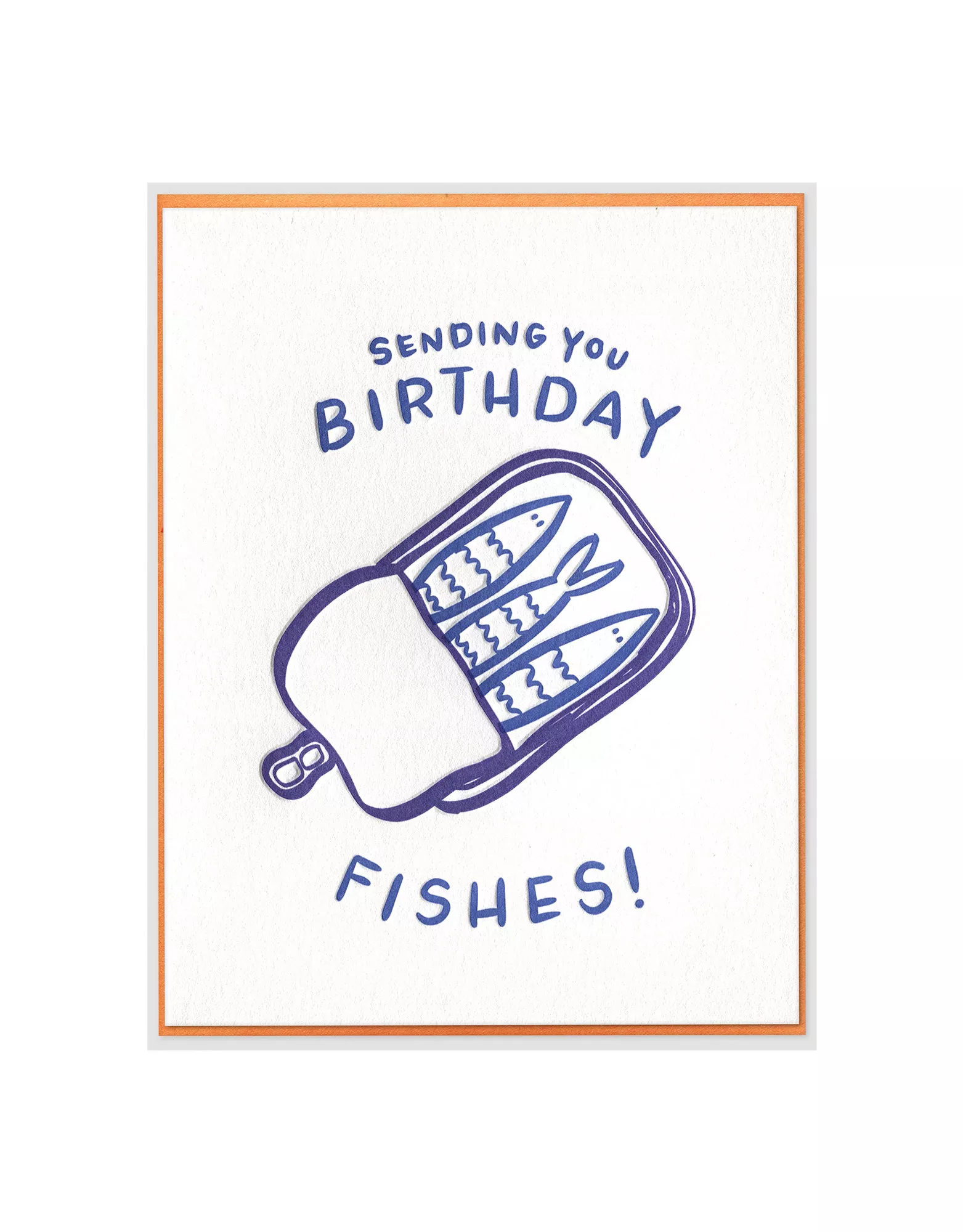Man & Sea Birthday Card