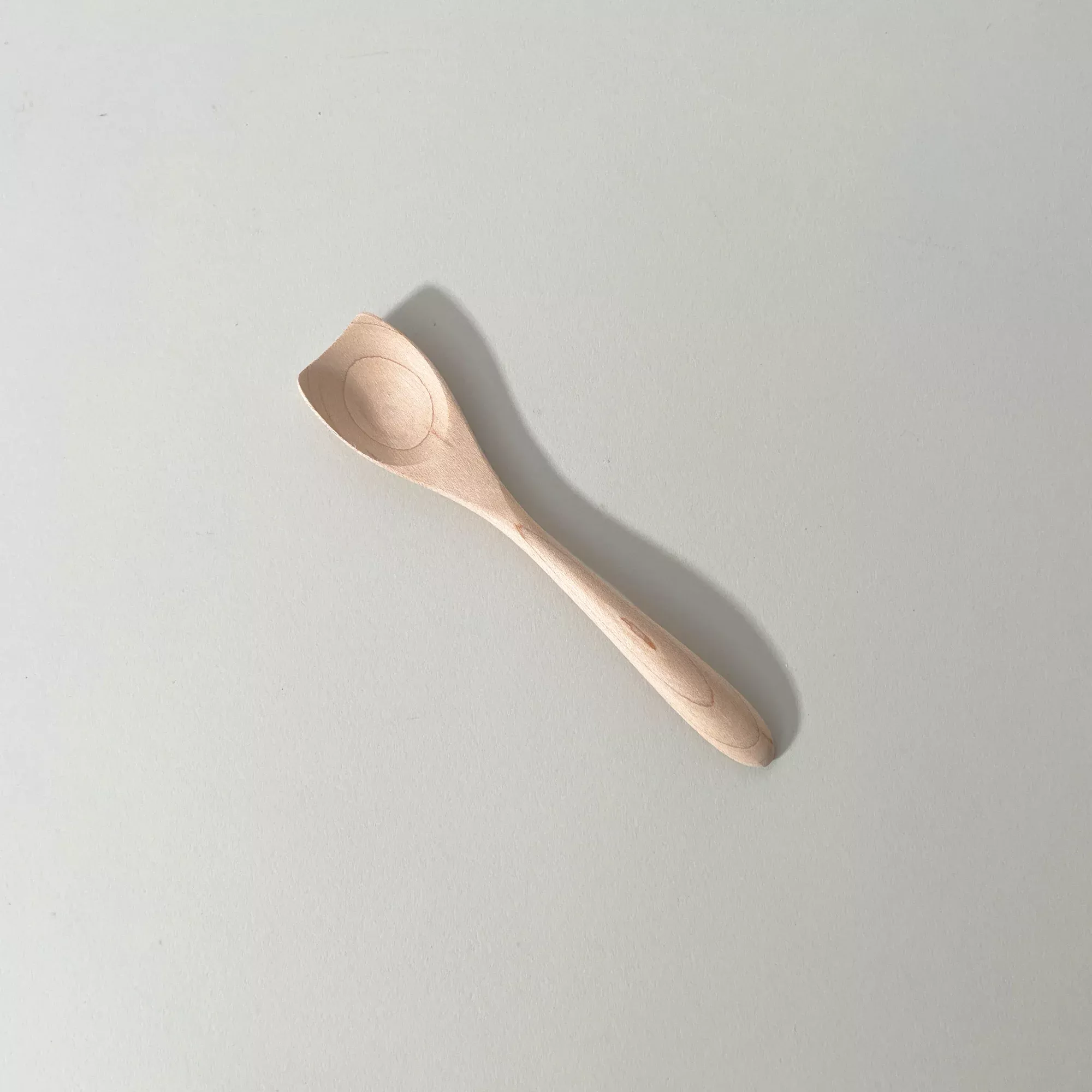 Maple Wood Flathead Spoon