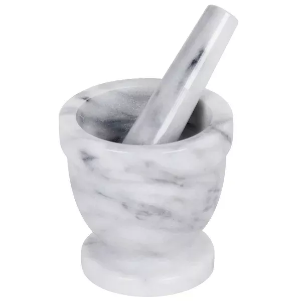 Marble Mortar and Pestle, 4 x 4 in. (Thunder Group)