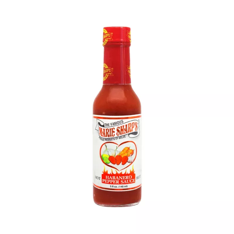 Marie Sharp's Hot Habanero Pepper Sauce, 5 oz