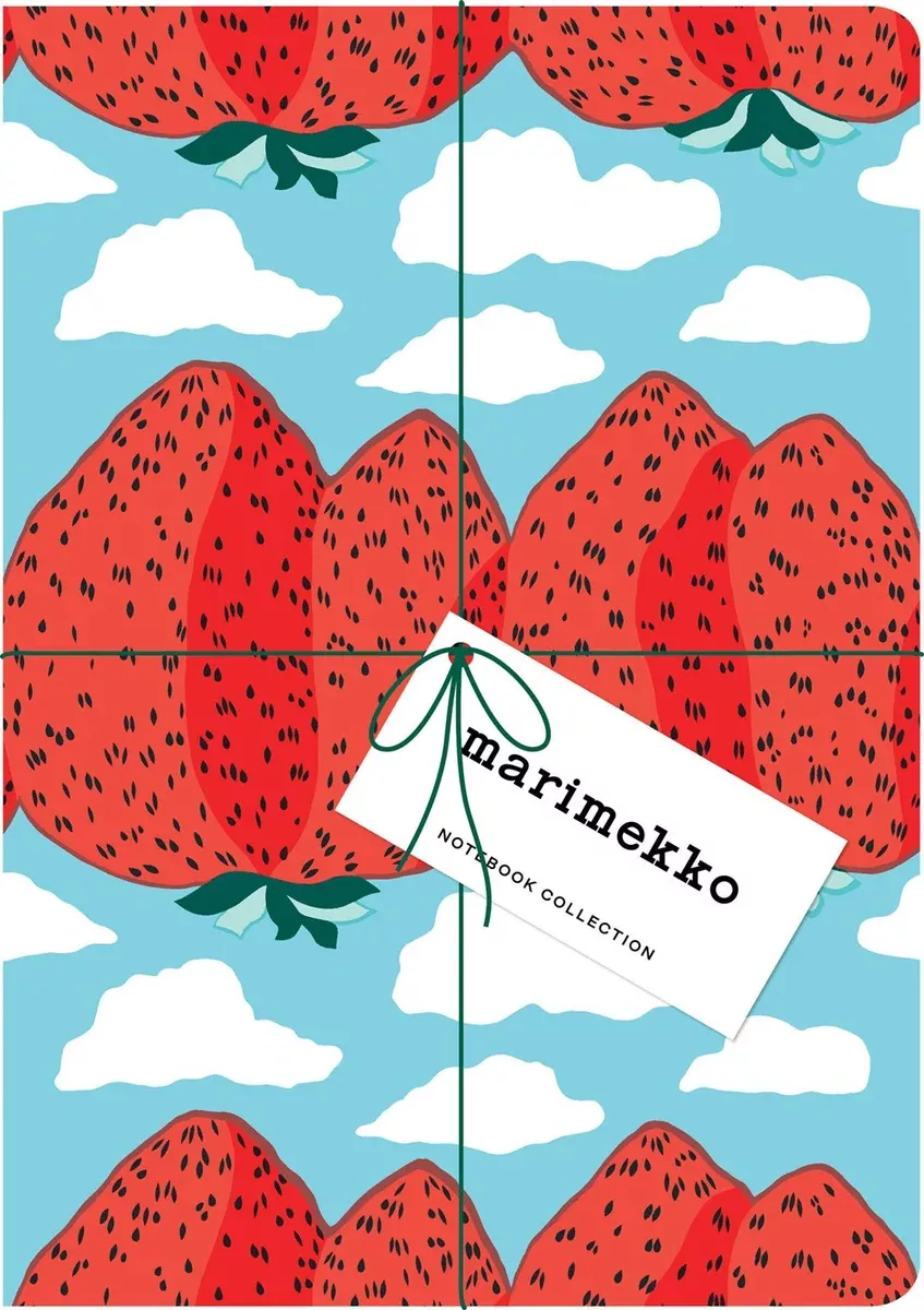 Marimekko Strawberry Notebook Collection