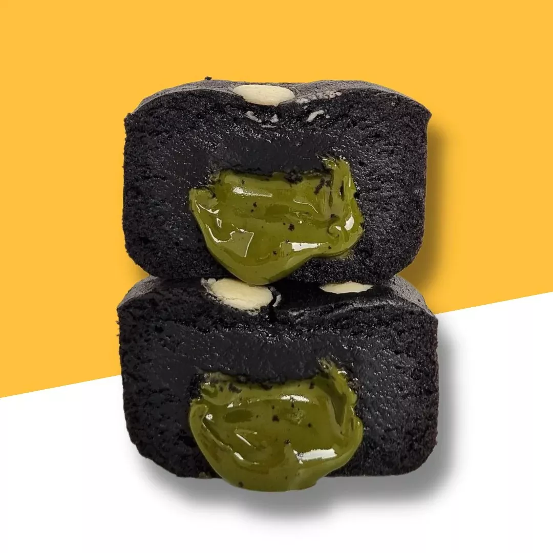 Matcha Chocolate Brownie