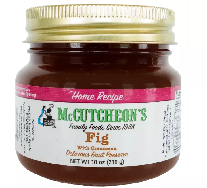 McCutcheon's Fig Preserves- mini 1/2 Pint