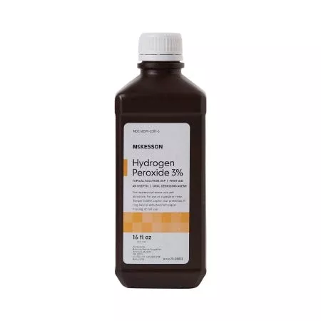 McKesson 3% Hydrogen Peroxide Antiseptic Topical Solution