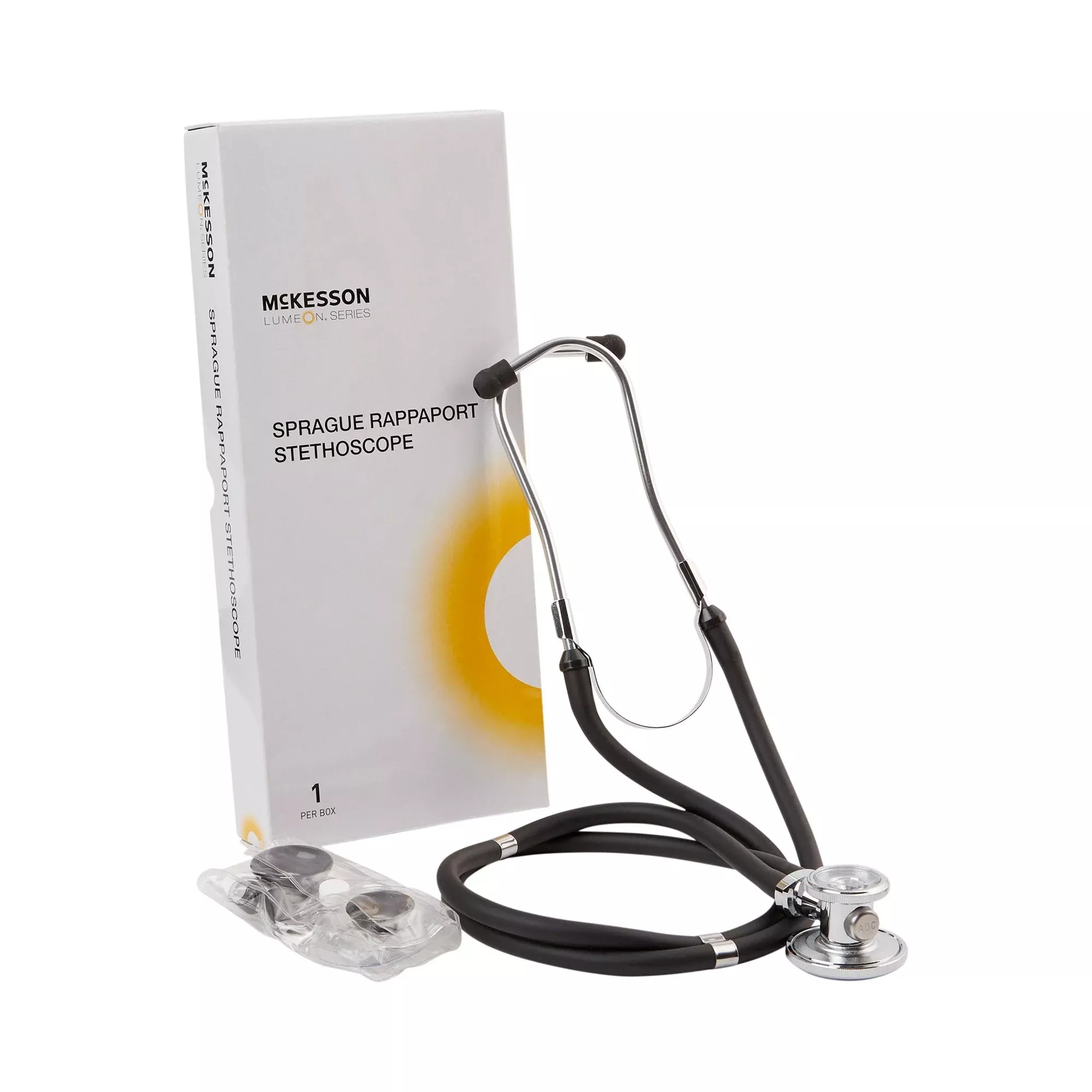 McKesson LUMEON™ Sprague - Rappaport Stethoscope, Black