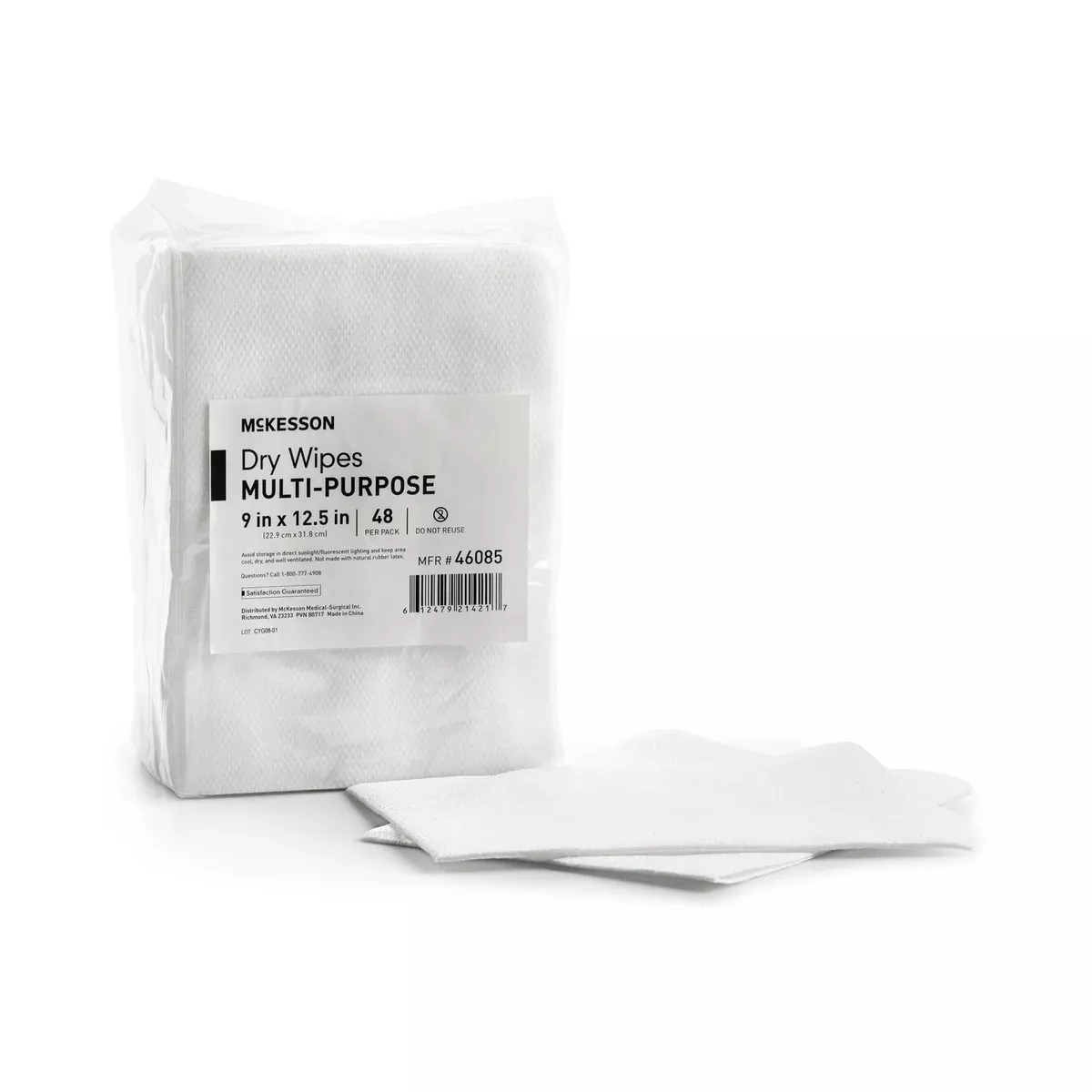 McKesson Multi-Purpose Dry Wipes