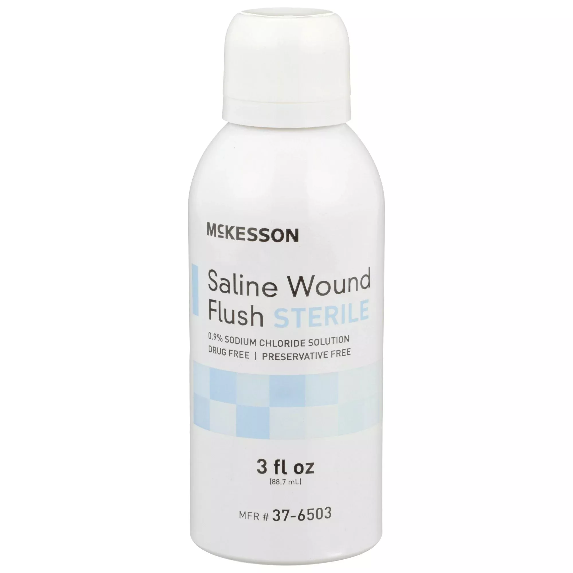 McKesson Saline Wound Flush, Spray Can, Sterile, 3 oz