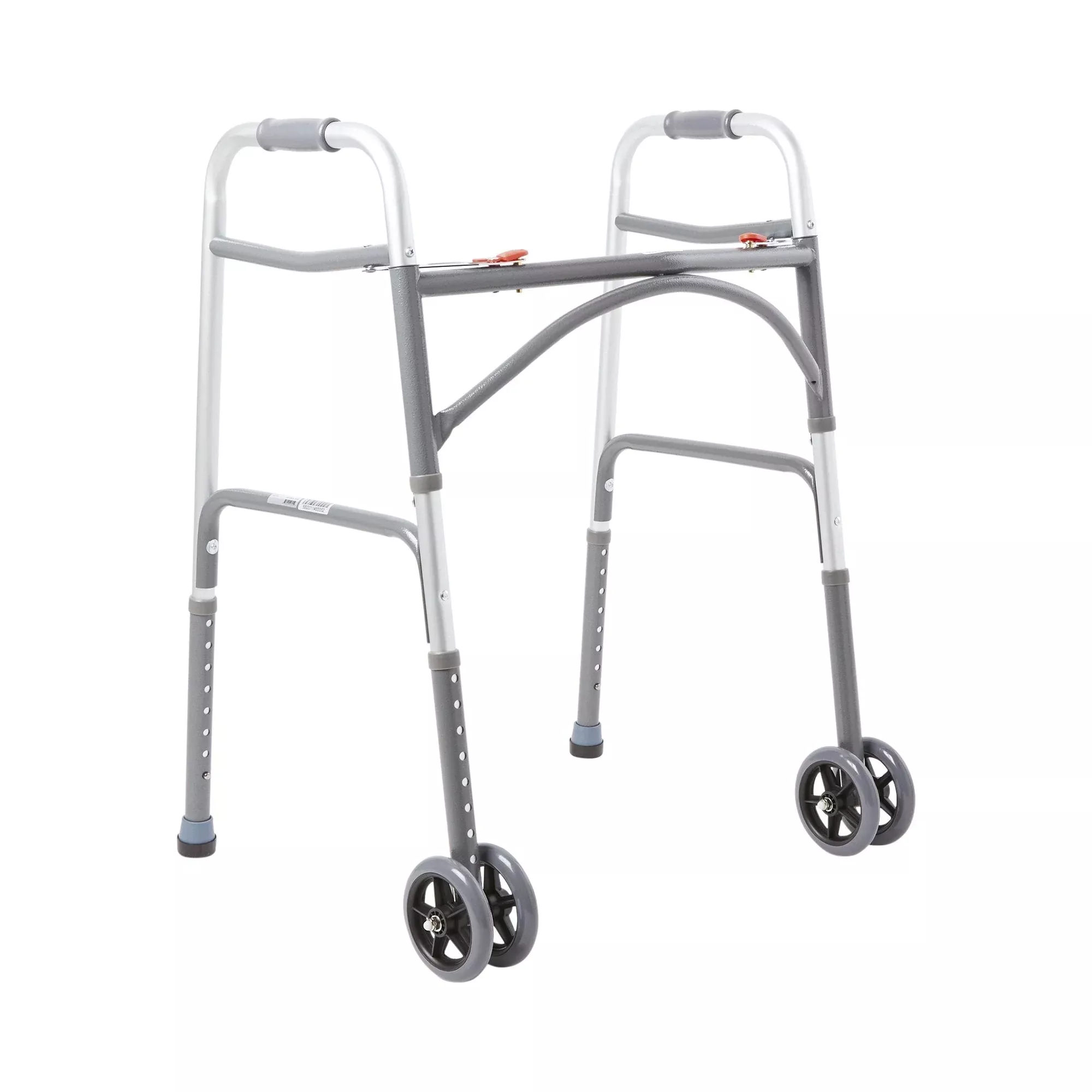 McKesson Steel Bariatric Folding Walker, 32 - 39 " Height, 2 ct