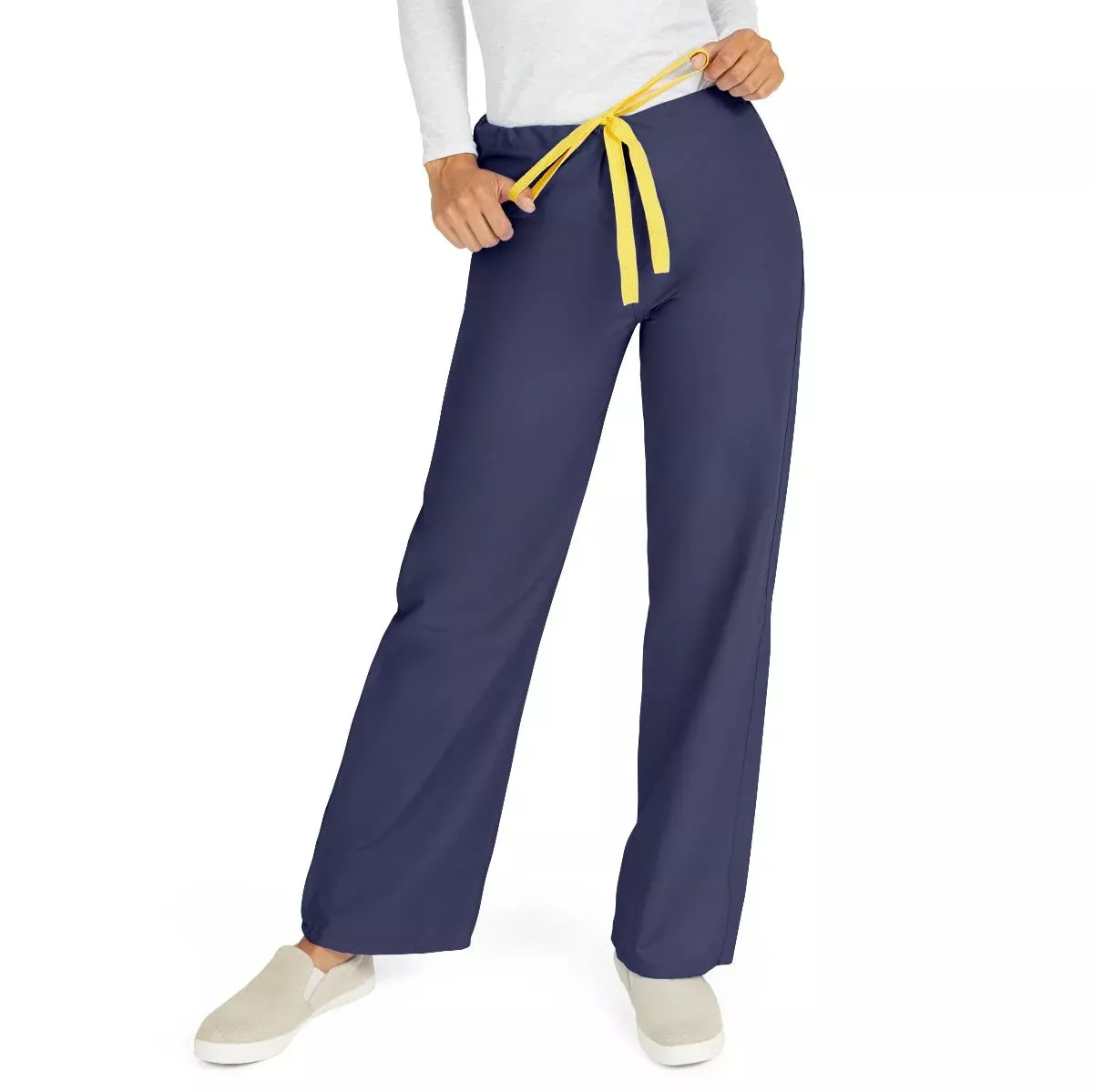 Medline AngelStat Unisex Reversible Scrub Pants with Drawstring Waist