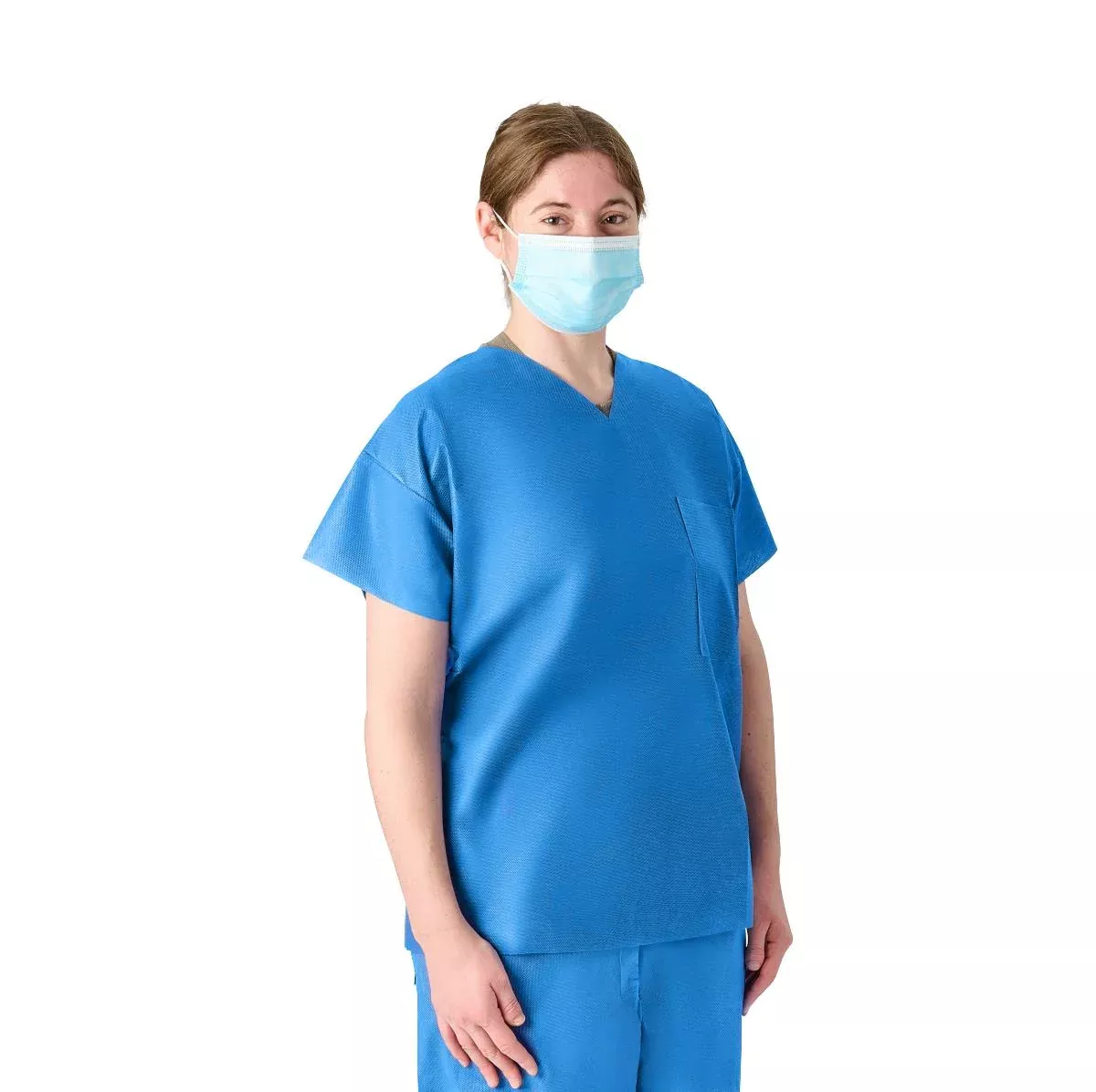 Medline Disposable Unisex Scrub Shirts