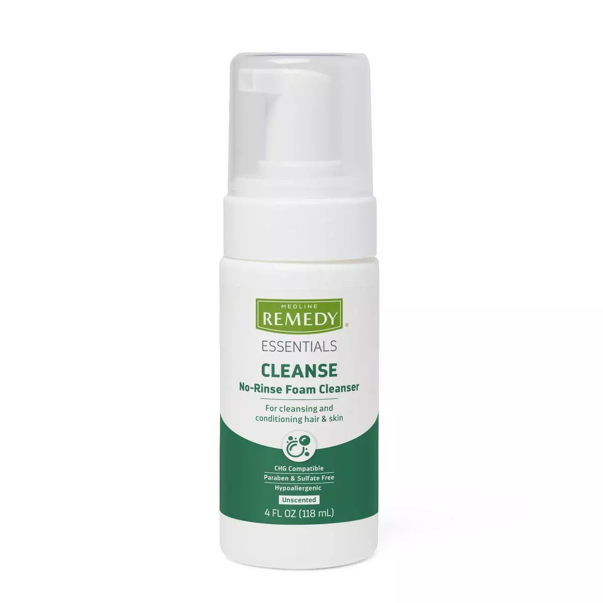 Medline Remedy Essentials No-Rinse Foam Cleanser