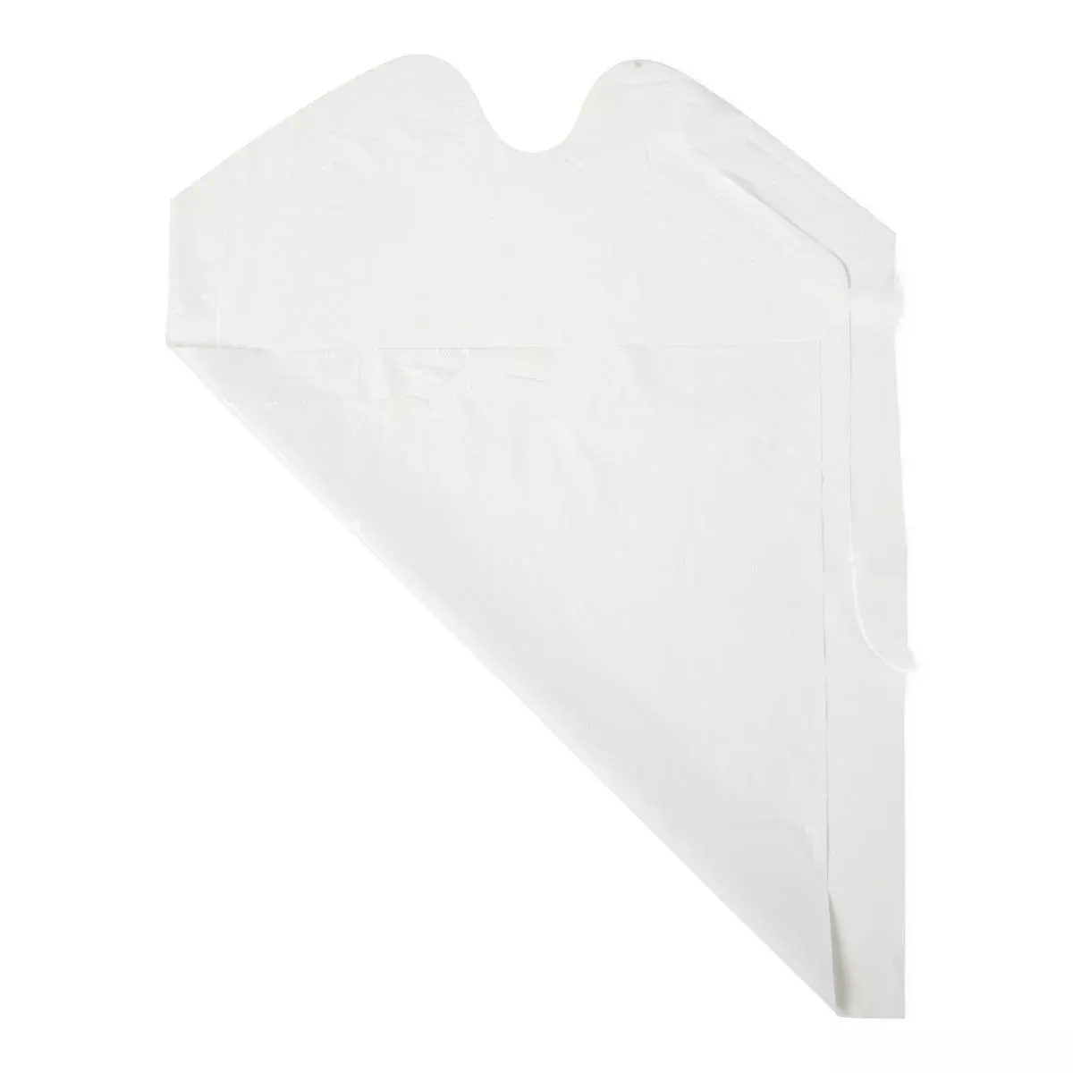 Medline Tie-On Disposable Waterproof Plastic Bibs