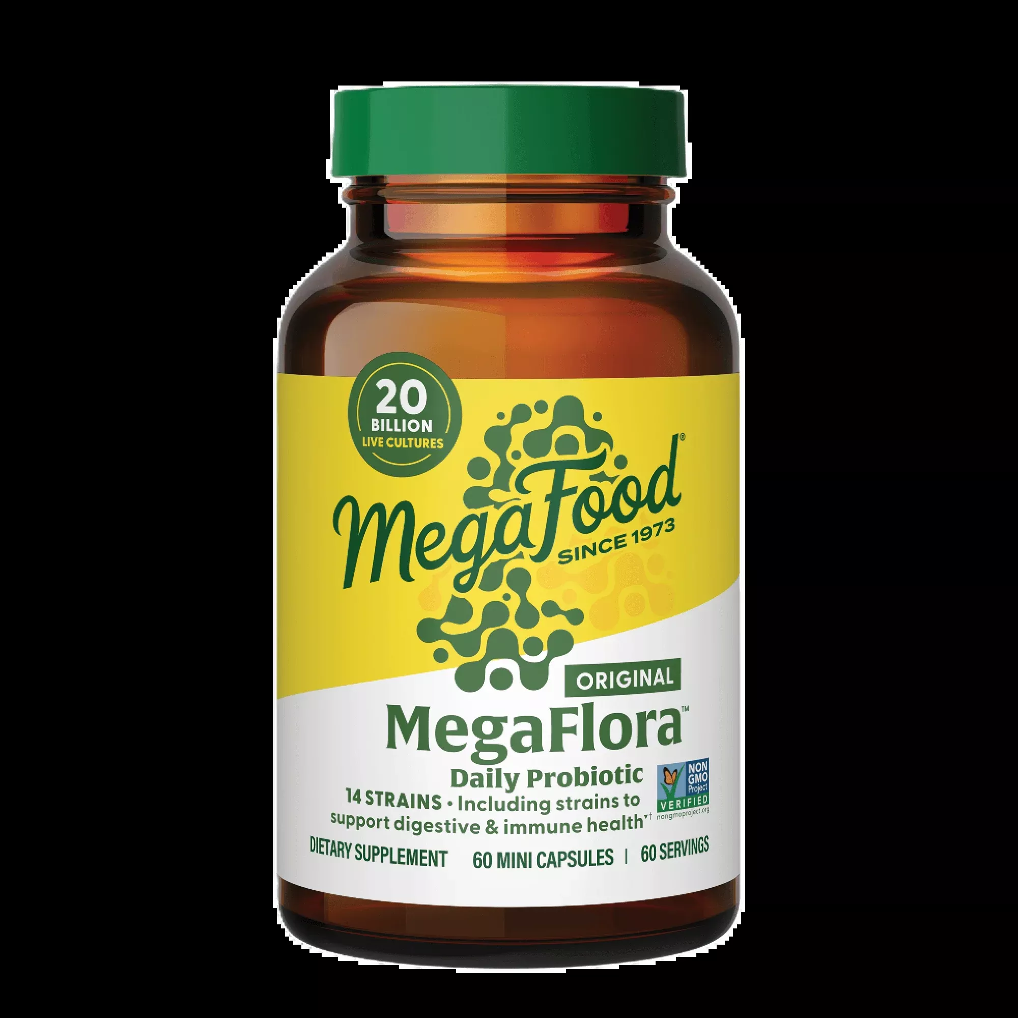 MegaFlora Probiotic Original - 14 Strains - 20 Billion live cultures