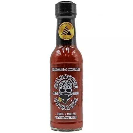 Melbourne Hot Sauce Chipotle & Cayenne Sauce | 150ml
