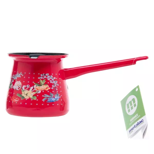 Metalac Enamel Coffee Pot, No.7 - Flowers