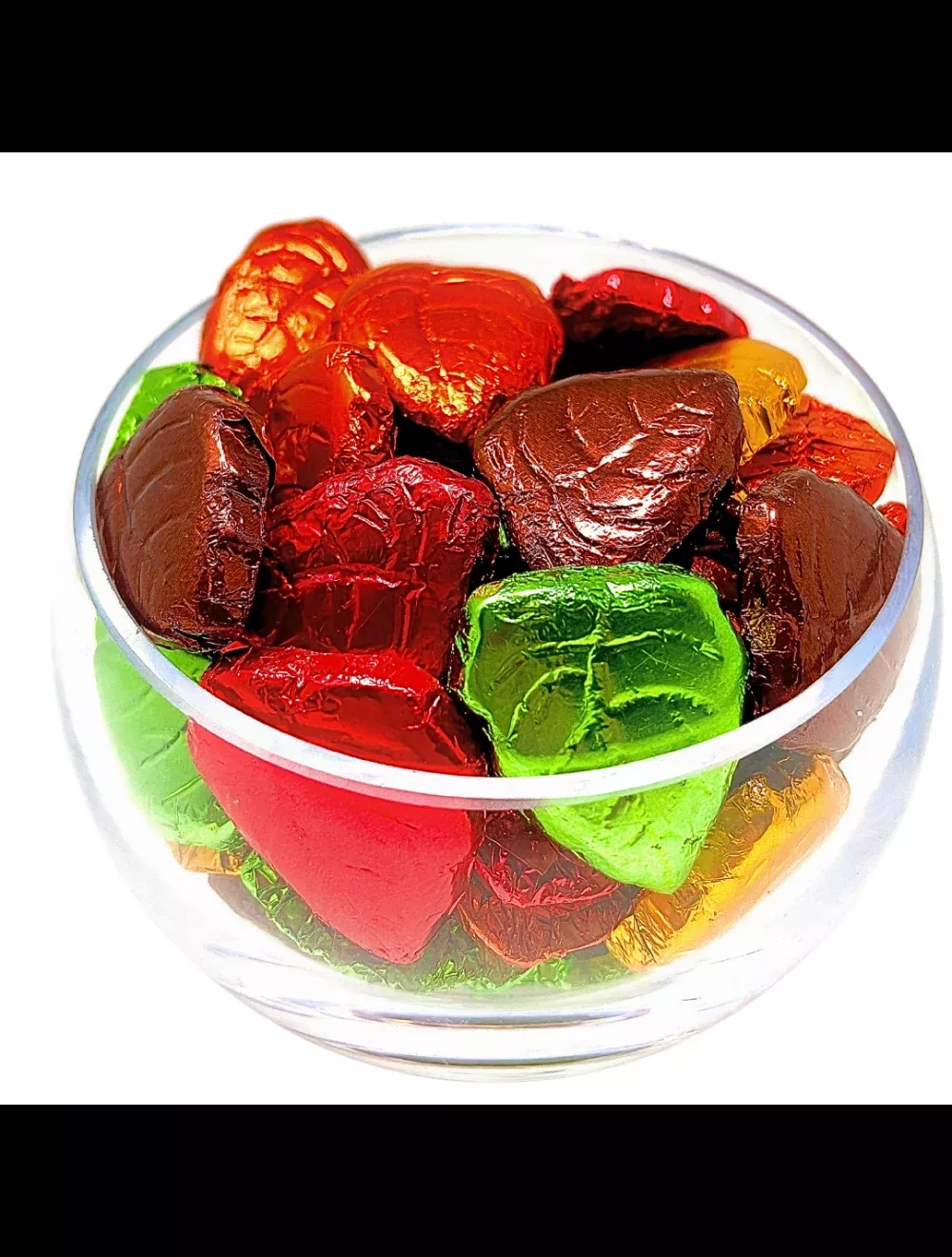 Milk Chocolate Foiled Leaves - 6 oz Bag