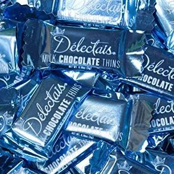 MILK CHOCOLATE THINSBLUE