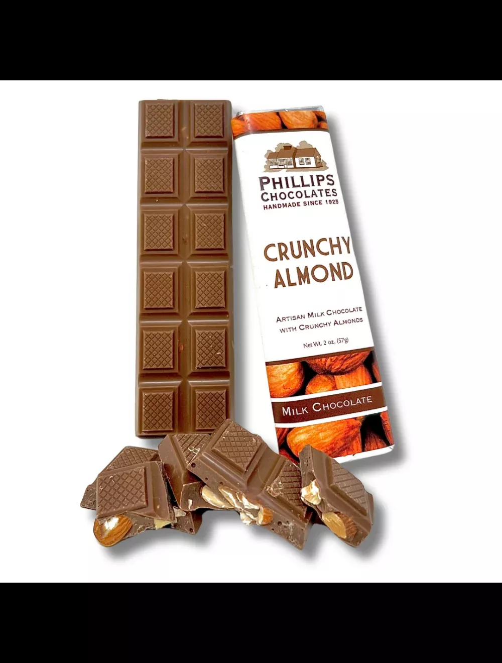 Milk Crunchy Almond Chocolate Bar