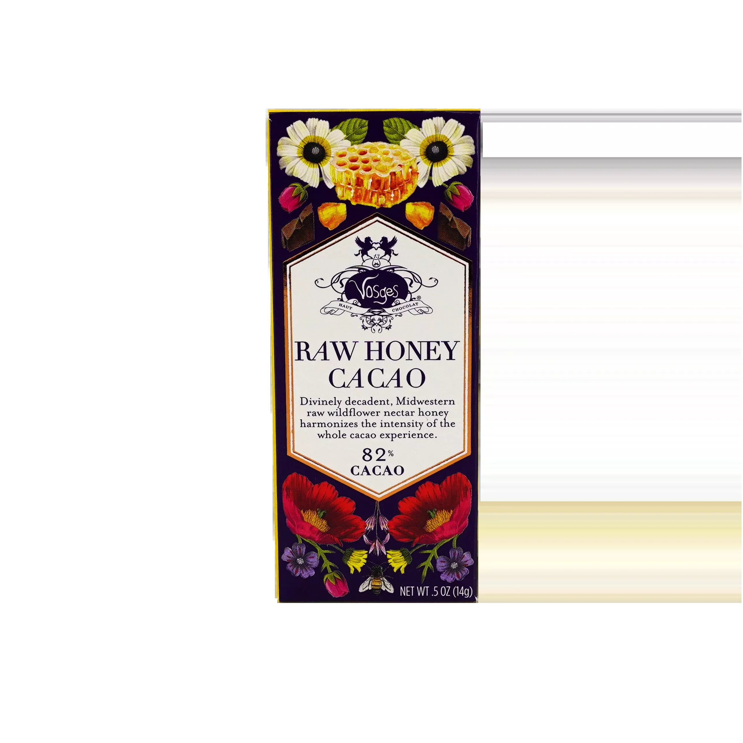 Mini Super Dark Chocolate Bar w/ Raw Honey - Gourmet