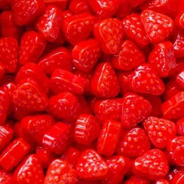 MINIATURE CANDIES - STRAWBERRIES
