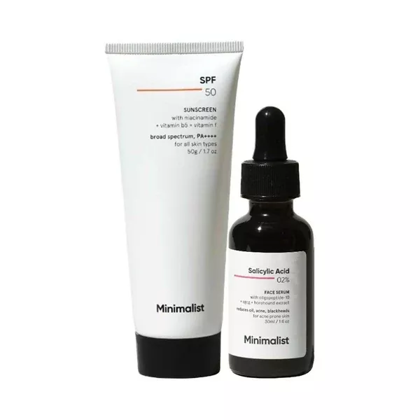Minimalist Bestseller Duo for Acne Prone Skin - combo