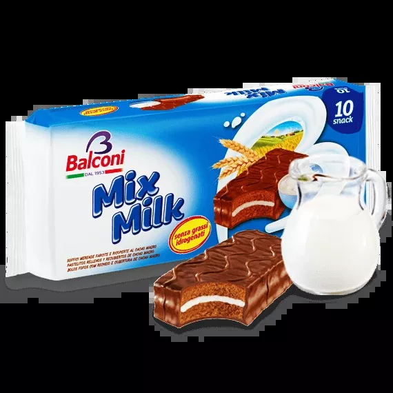 Mix MILK Snack Cakes (Balconi) 10pk (350g)
