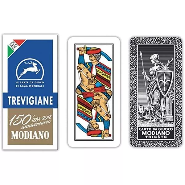 Modiano 89/20 Italian Trevigiane Playing Cards