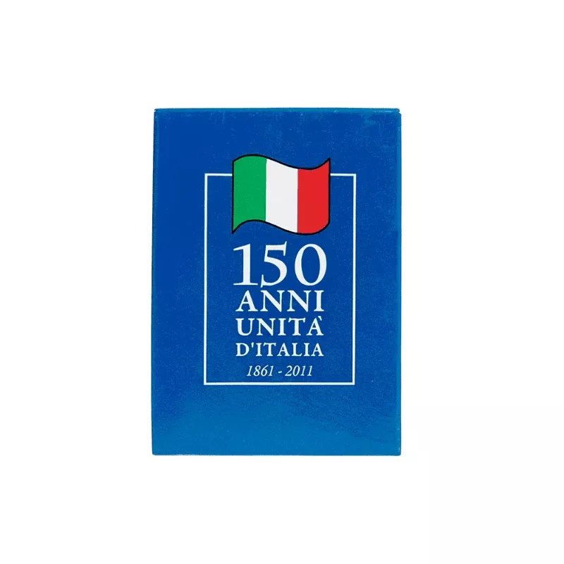 Modiano Blue Italian Playing Cards with Historical Figures, 55 Cards