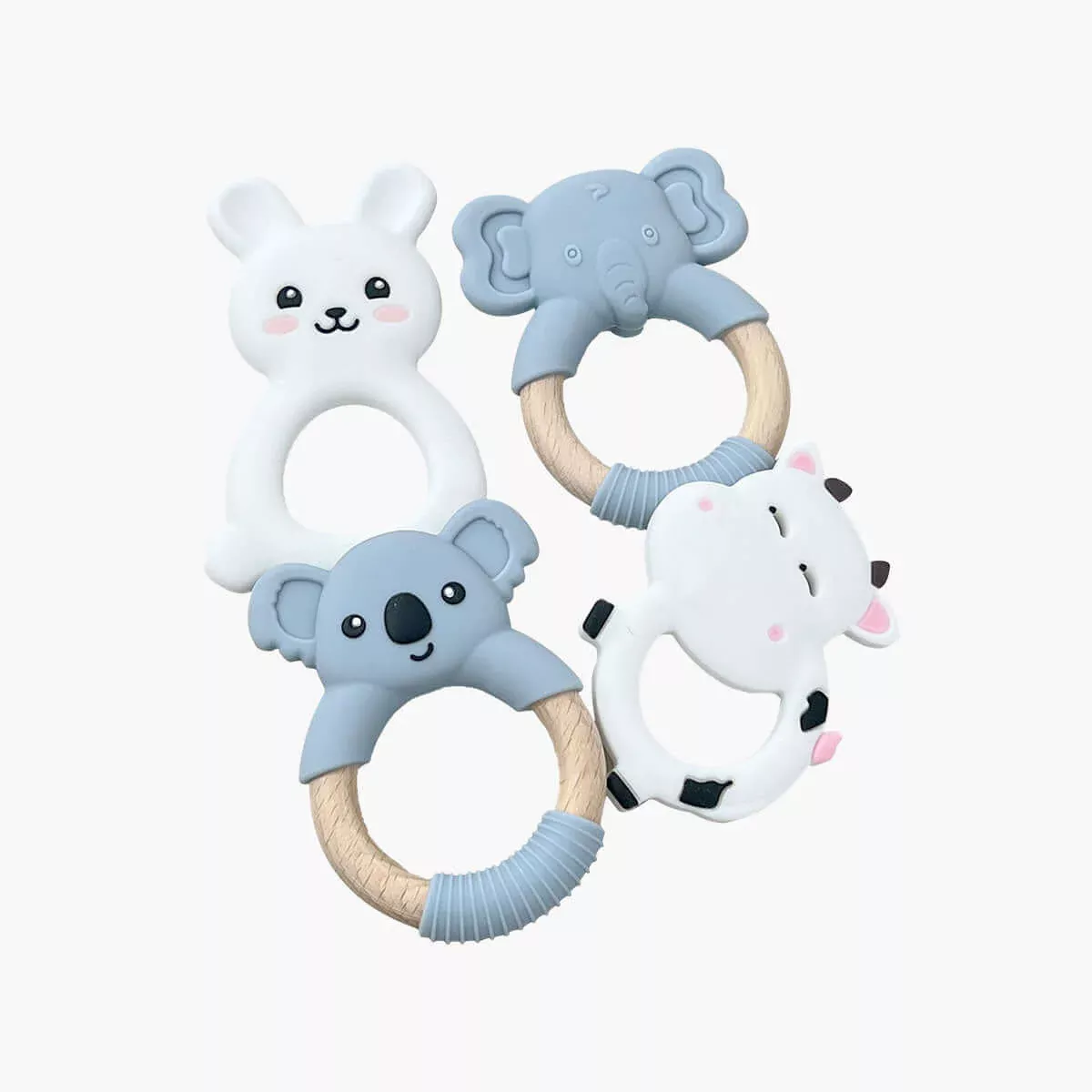 MomMed Silicone Baby Teether Toys