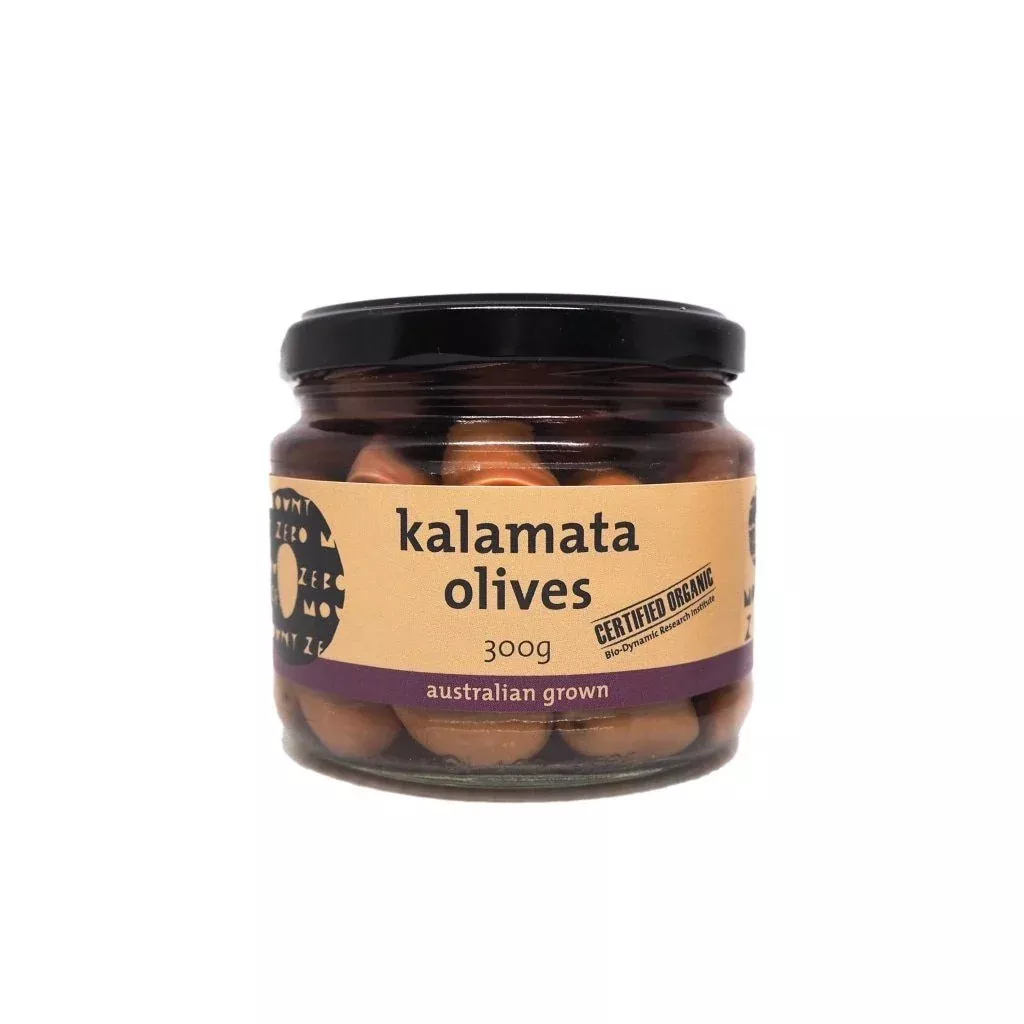 Mount Zero Organic Kalamata Olives | 300g