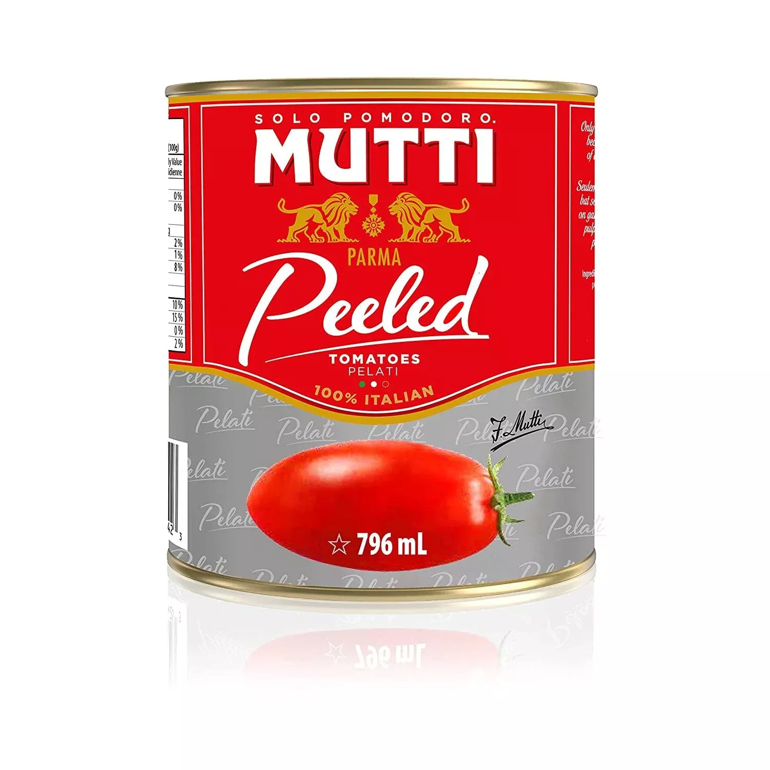 Mutti Peeled Tomatoes, 28 oz (796 mL)