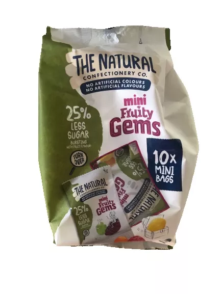 The Natural Confectionary Co Mini Fruity Gems 300g