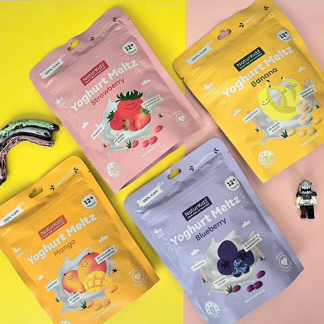 NaturKidz, Freeze-Dried Probiotics Yoghurt Meltz