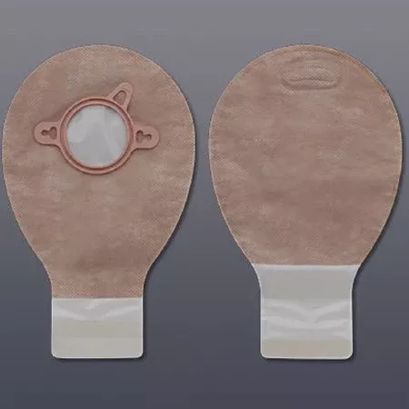 New Image™ Two-Piece Drainable Beige Filtered Ostomy Pouch, 7 Inch Length, 2.75 Inch Flange, 20 ct