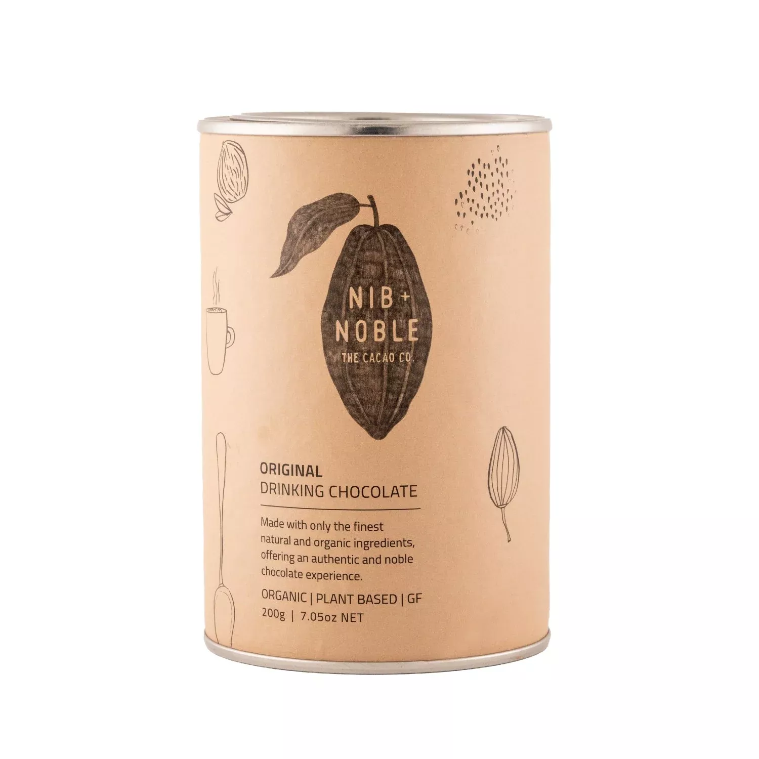 Nib & Noble Organic Drinking Chocolate Original | 200g