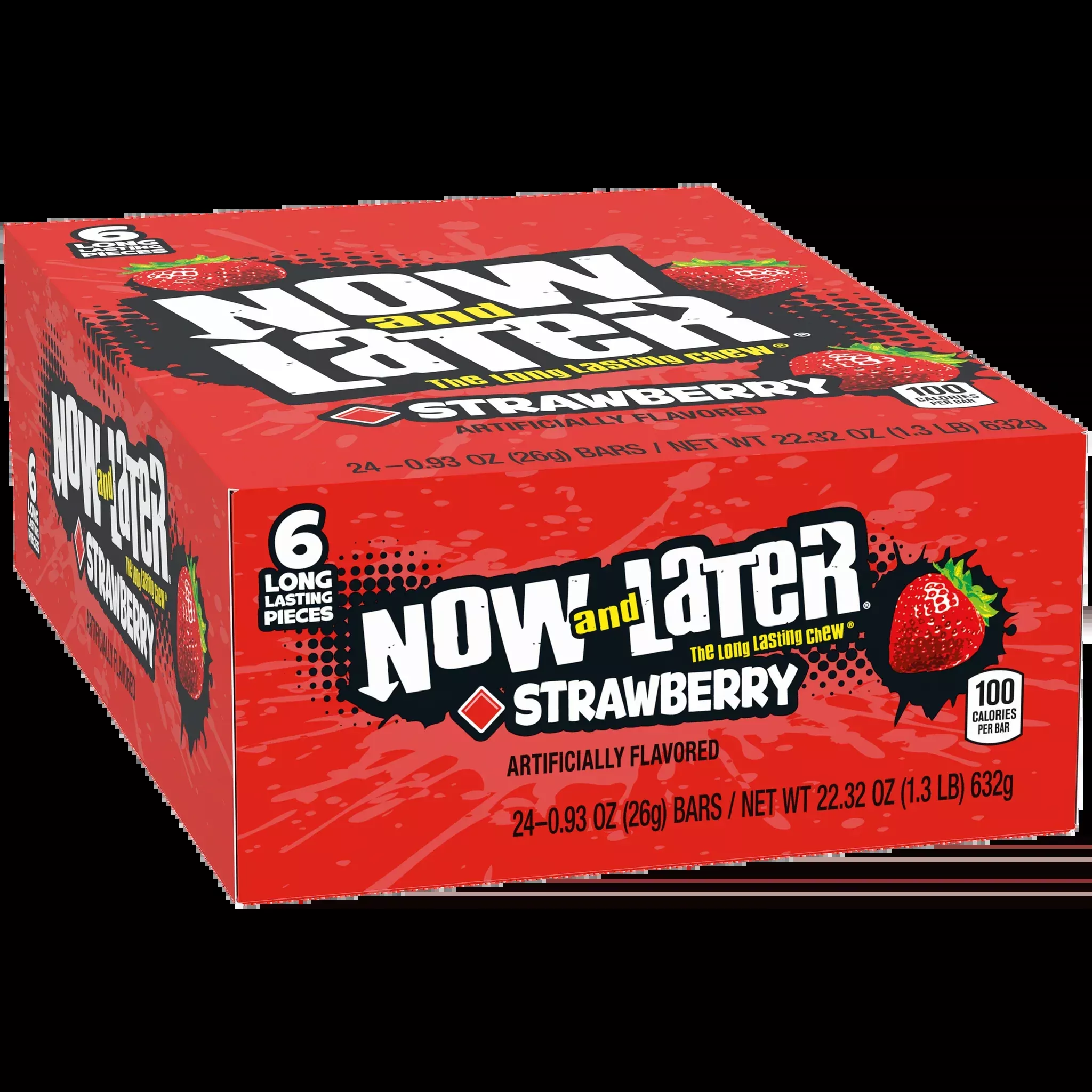 Now and Later Strawberry24 ct.