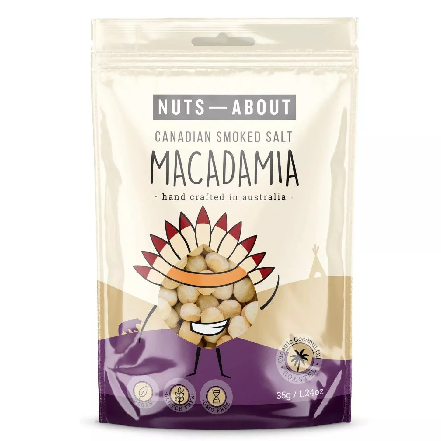 Nuts About Canadian Smoked Macadamia Nuts | 35g