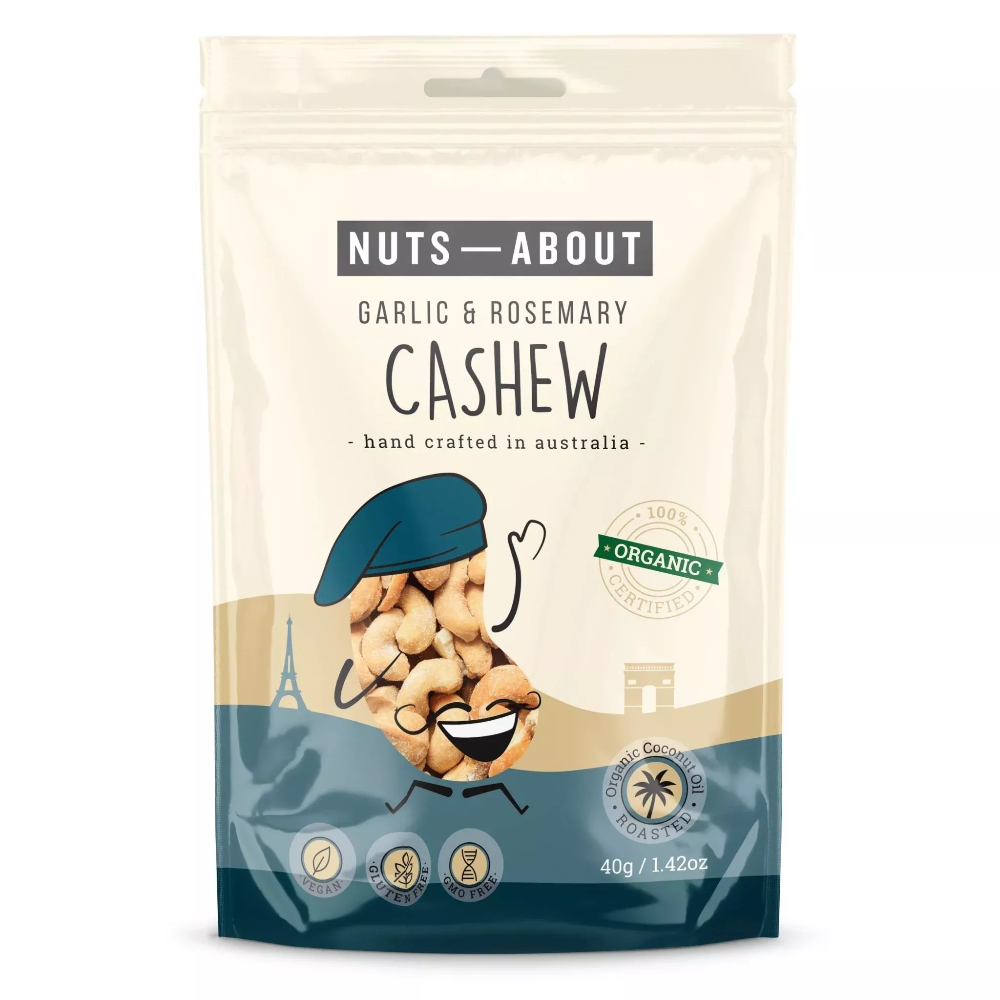 Nuts About Garlic & Rosemary Cashews | 40g