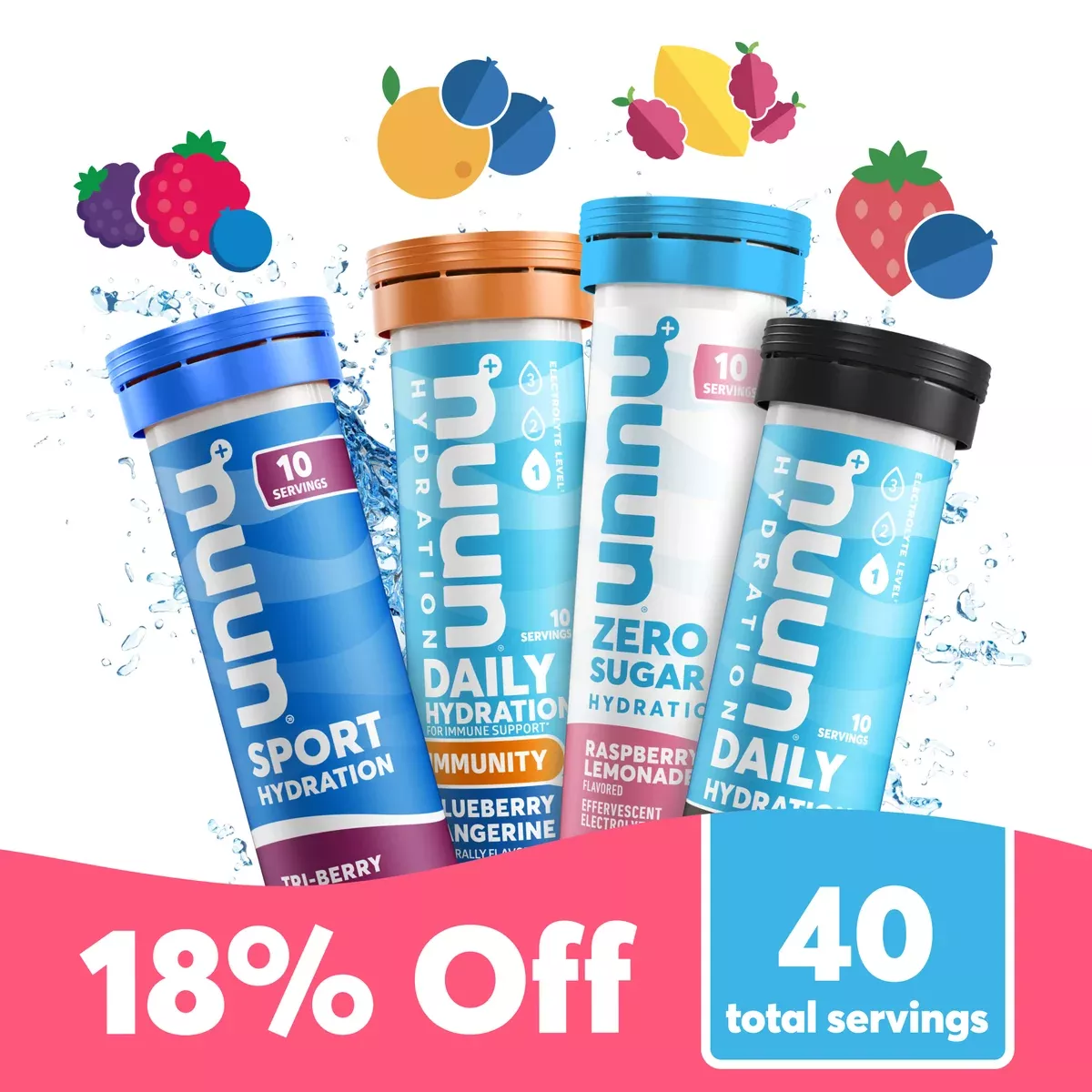 Nuun Berry Bundle - 18% Off