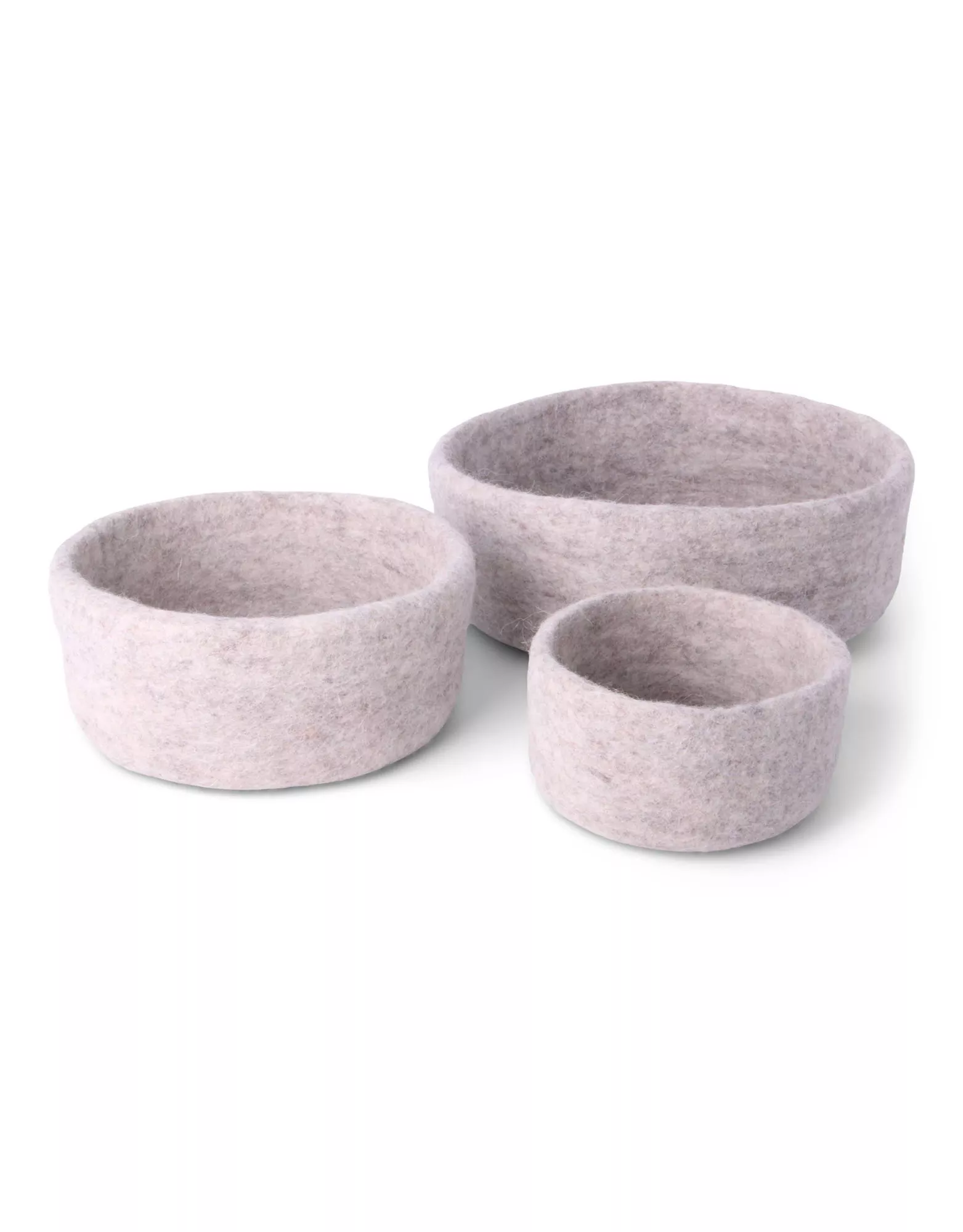 Ochre Felt Bowl