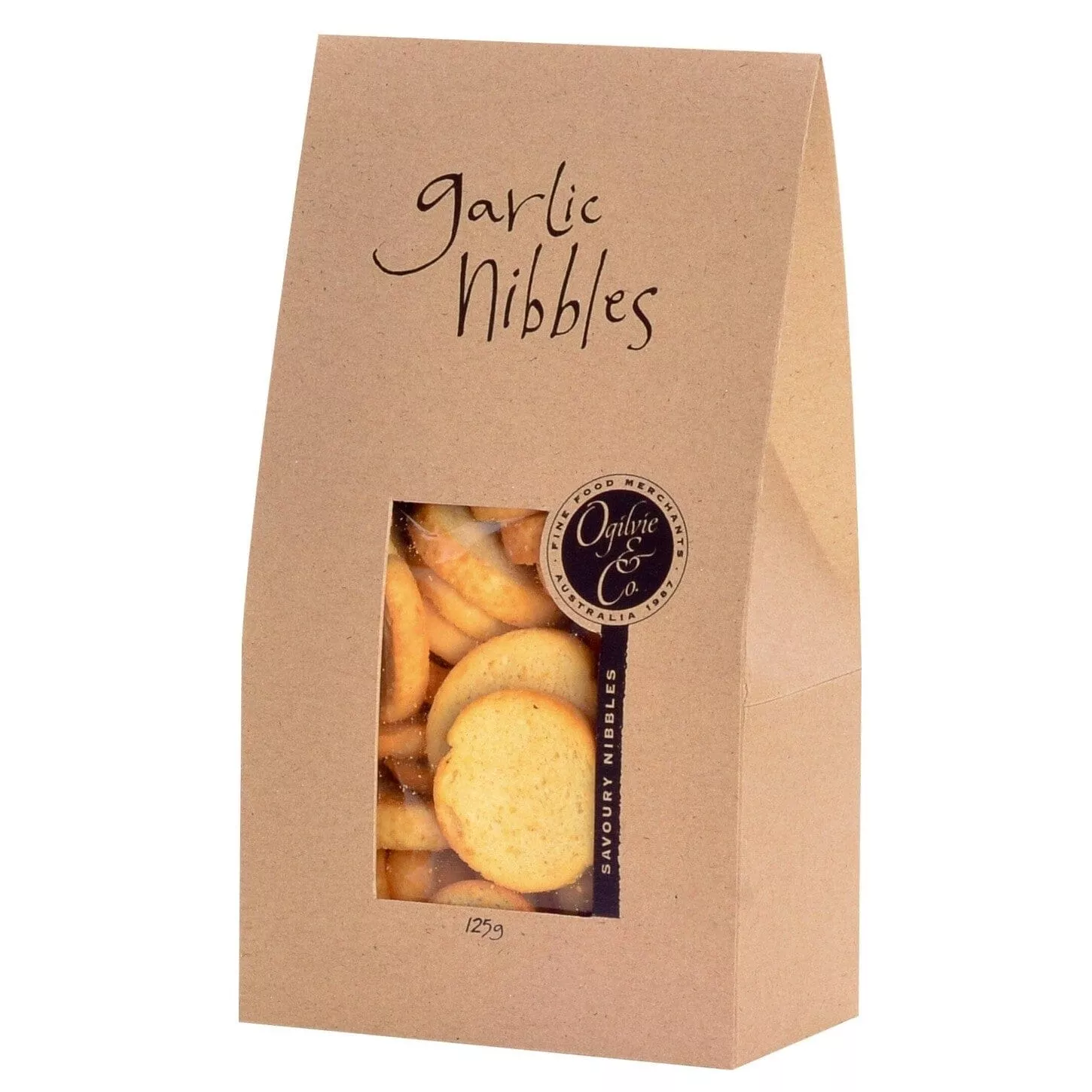Ogilvie and Co Garlic Nibbles | 125g